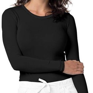 NWT - Long Sleeve Black Crew Neck Tee